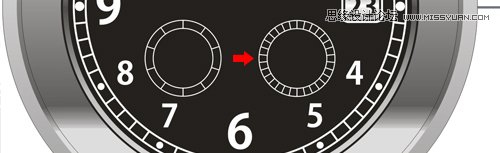 CorelDraw绘制超真实的手表教程,全福编程网教程