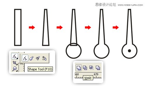 CorelDraw绘制超真实的手表教程,全福编程网教程