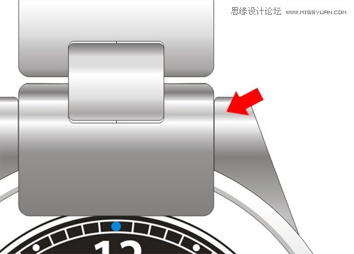 CorelDraw绘制超真实的手表教程,全福编程网教程