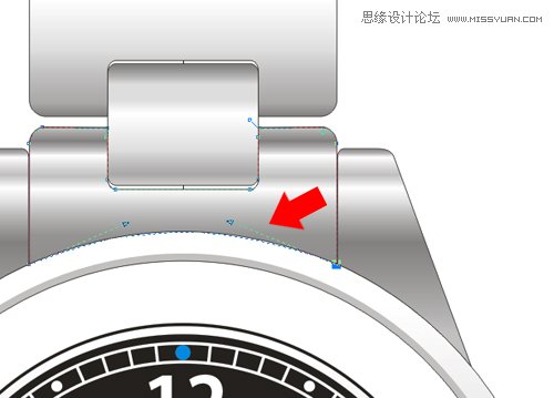 CorelDraw绘制超真实的手表教程,全福编程网教程