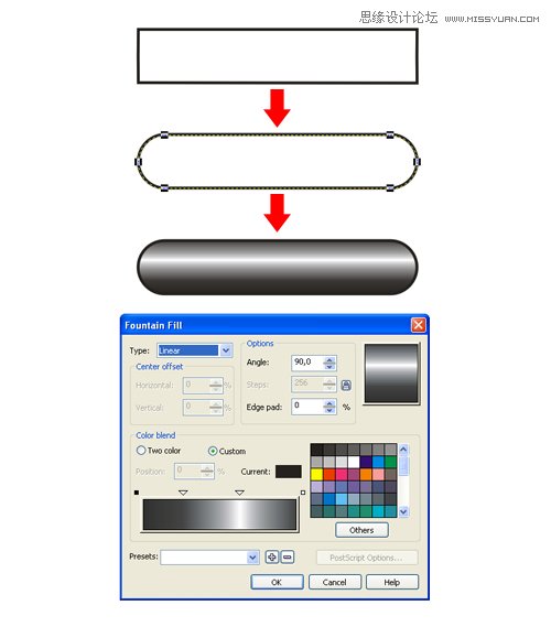 CorelDraw绘制超真实的手表教程,全福编程网教程