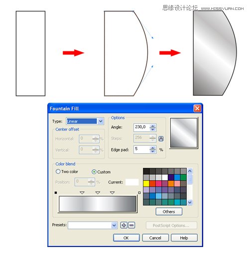 CorelDraw绘制超真实的手表教程,全福编程网教程