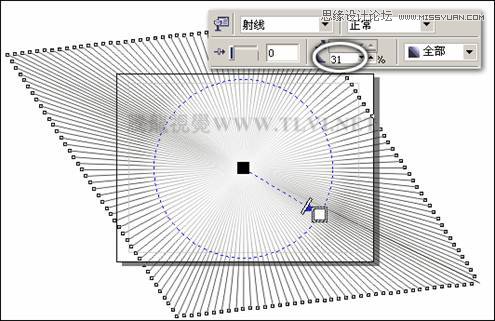 CorelDRAW绘制放射状速度线实例之足球少年,PS教程,思缘教程网