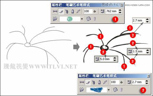 CorelDRAW实例教程：绘制中国风国画教程,全福编程网