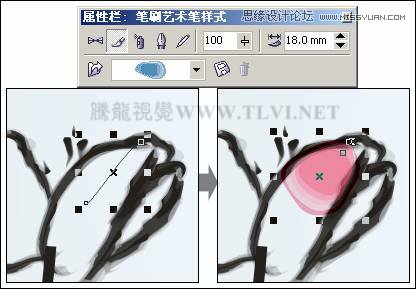 CorelDRAW实例教程：绘制中国风国画教程,全福编程网