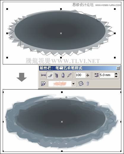 CorelDRAW实例教程：绘制中国风国画教程,全福编程网