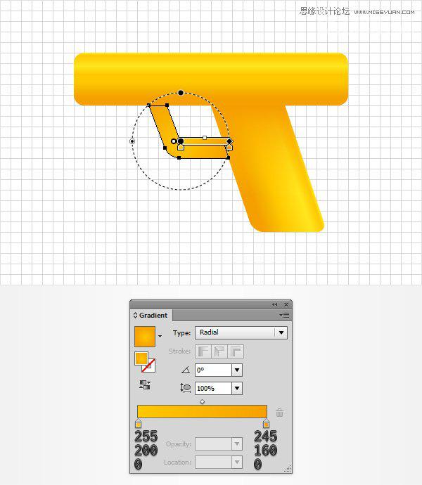 Illustrator绘制童趣十足的玩具水枪教程,PS教程,思缘教程网