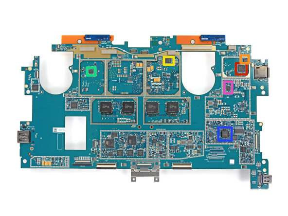 微软Surface Pro 2拆解 自行修复难度很大