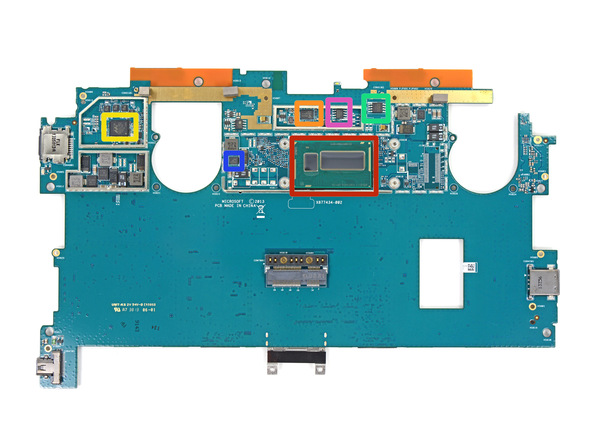 微软Surface Pro 2拆解 自行修复难度很大