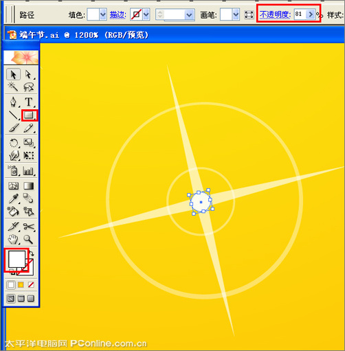 IllustratorCS2打造端午节海报