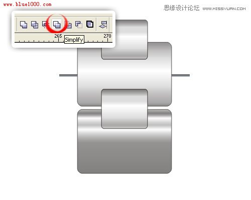 CorelDraw绘制超真实的手表教程,PS教程,思缘教程网