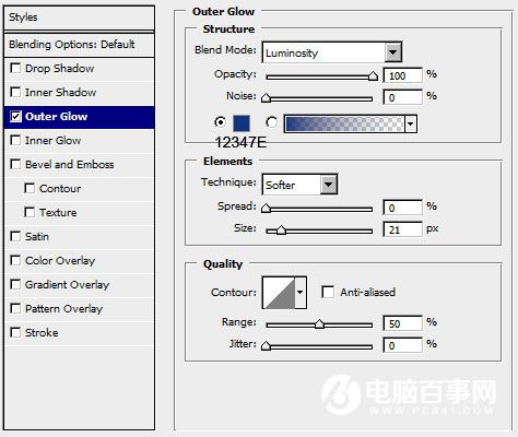 PS螺旋星云教程