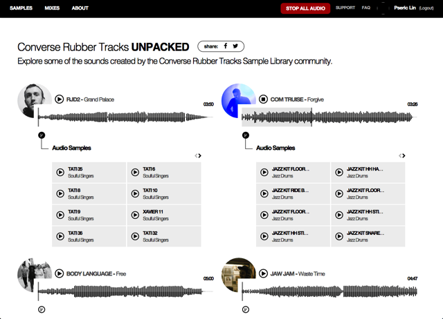 Rubber Tracks Sample Library