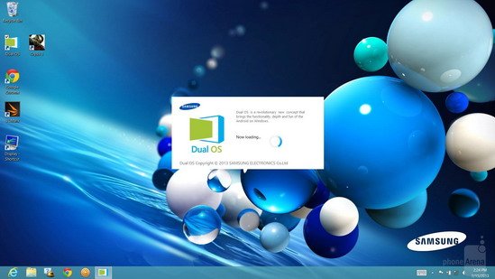 3200×1800超清屏配Win8.1+安卓 三星ATIV Q评测