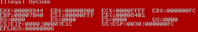 illegal opcode 红屏报错(hp 360 G6安装win2003)问题解决方法 全福编程网