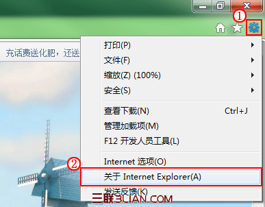 查看IE浏览器版本的方法   全福编程网