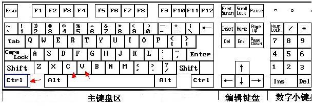复制粘贴的快捷键是什么？    全福编程网