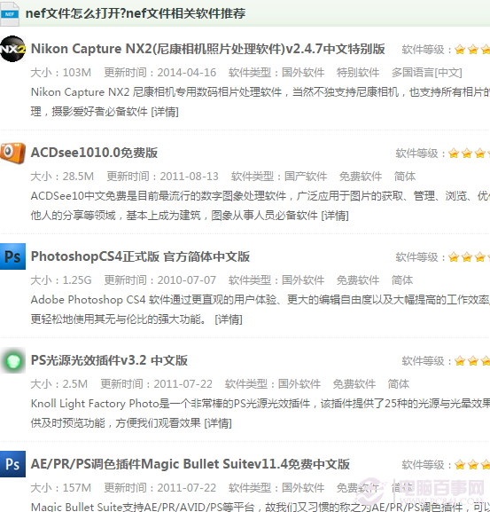 nef文件如何打开？ 全福编程网