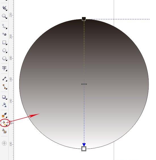 CorelDRAW X7,cdrx7渐变填充在哪,CorelDRAW X7渐变填充,cdrx7渐变色填充