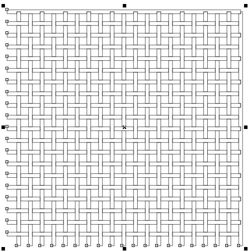 CorelDRAW制作编织效果详细教程 飞特网 CDR实例教程