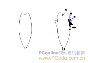 CDR绘制一束可爱的花朵 全福编程网网 CDR实例教程