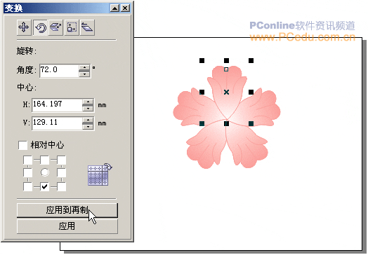 CDR绘制一束可爱的花朵 全福编程网网 CDR实例教程