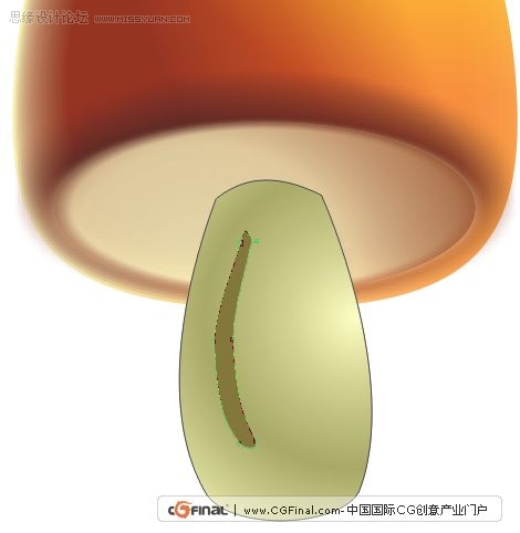 CorelDRAW绘制可爱的卡通蘑菇与花朵