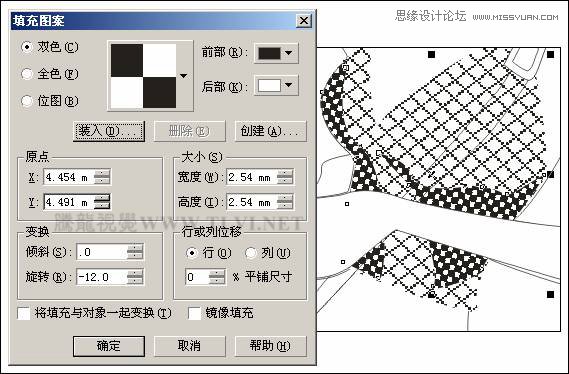 CorelDRAW绘制半调图案背景前的摩登少女,全福编程网