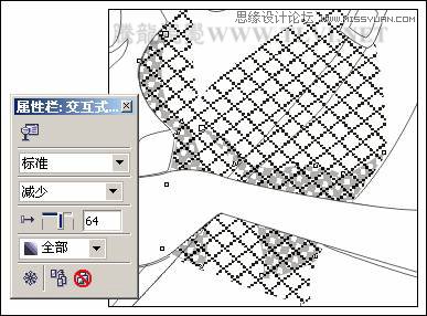 CorelDRAW绘制半调图案背景前的摩登少女,全福编程网